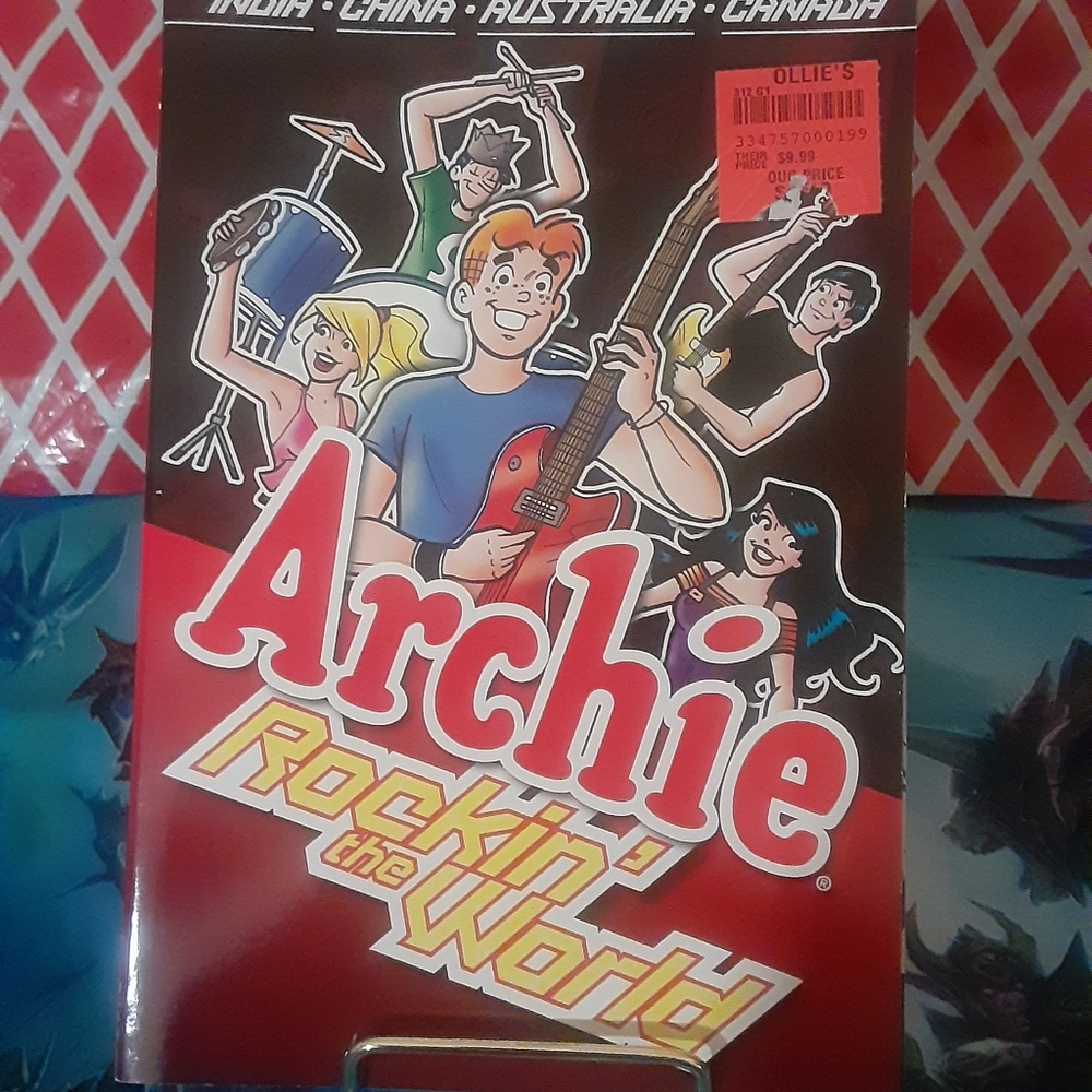 Archie Rockin' the World Comic Book